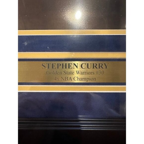 Stephen Curry signed autographed Golden State Warriors 16x20 photo framed JSA - Picture 7 of 8
